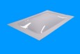 Rectangular White Skylight