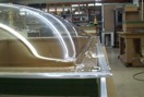 Custom skylight with ridge