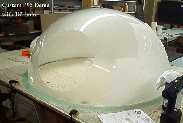 Large Acrylic Domes from EZ Tops is The Clear Choice .